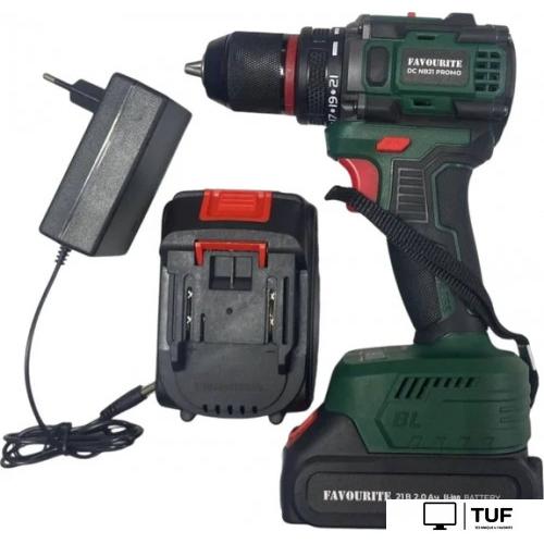 Дрель-шуруповерт Favourite DC NB21 Promo (с 2-мя АКБ, кейс)
