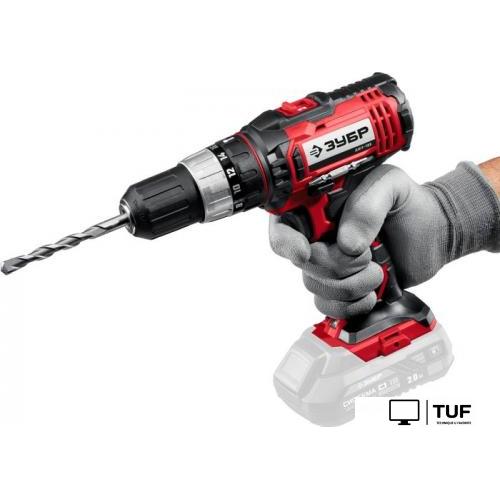 Ударная дрель-шуруповерт Зубр ДШУ-185 (без АКБ)