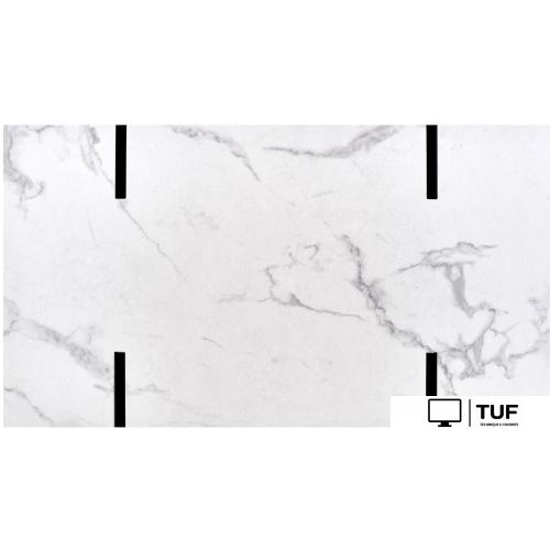 Журнальный столик Halmar Blanca 110x60x43 (белый мрамор/черный)