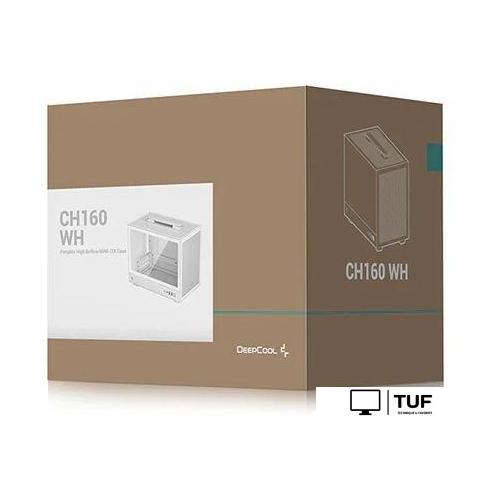 Корпус DeepCool CH160 WH R-CH160-WHNGI0-G-1