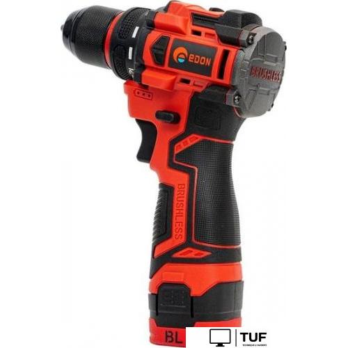 Дрель-шуруповерт Edon UAD-16BL (с 2-мя АКБ, кейс)