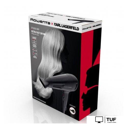 Фен Rowenta Karl Lagerfeld CV581LF0