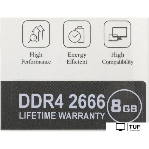 Оперативная память AGI UD138 8ГБ DDR4 2666 МГц AGI266608UD138