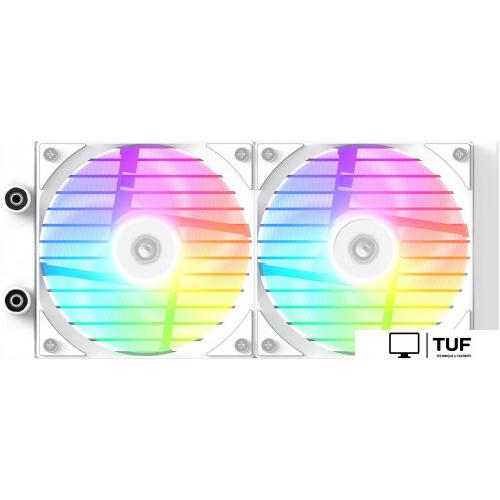 Система жидкостного охлаждения для процессора ID-Cooling FX240 LCD White