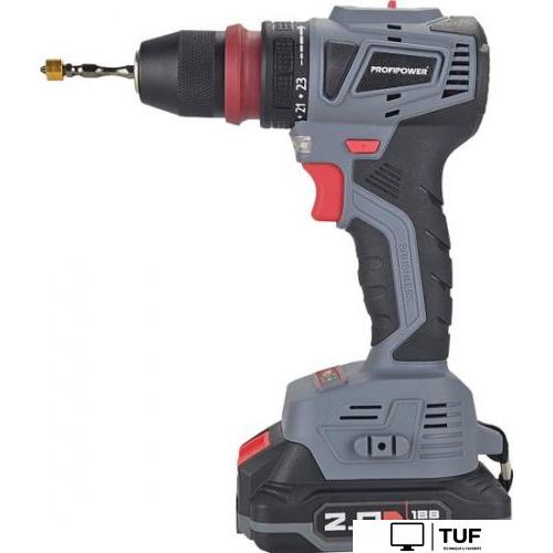 Дрель-шуруповерт Profipower MKBL-18BM (с 2-мя АКБ, кейс)