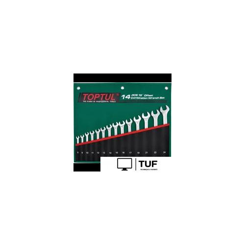 Набор ключей Toptul GRAW1401 (14 предметов)