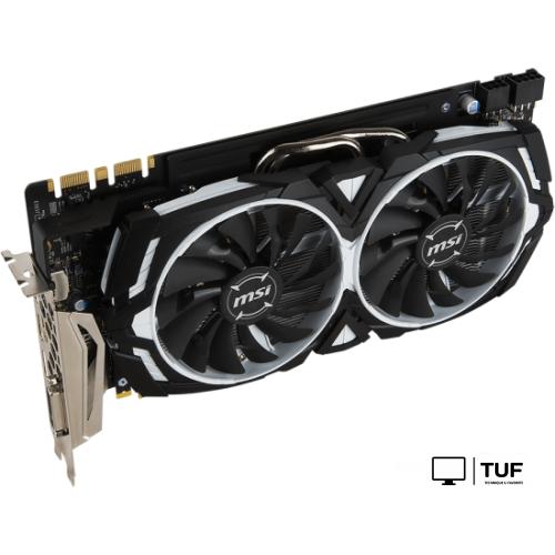 Видеокарта MSI GeForce GTX 1080 Armor 8GB GDDR5X [GTX 1080 ARMOR 8G OC]