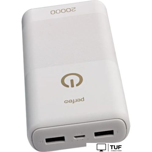 Внешний аккумулятор Perfeo Splash 20000mAh (белый)