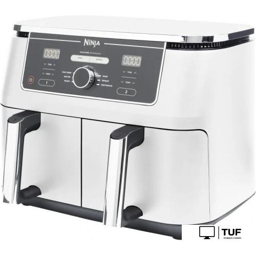 Аэрогриль (аэрофритюрница) Ninja Air Fryer Dual zone AF400EUWH