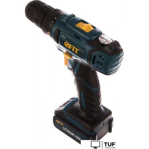 Дрель-шуруповерт FIT 80186 (с 1-им АКБ)