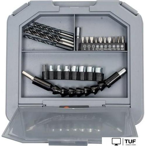 Дрель-шуруповерт Edon UAD-16BL (с 2-мя АКБ, кейс)