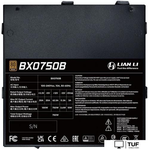 Блок питания Lian Li RB 750 G9P.BX0750B.B000.RU