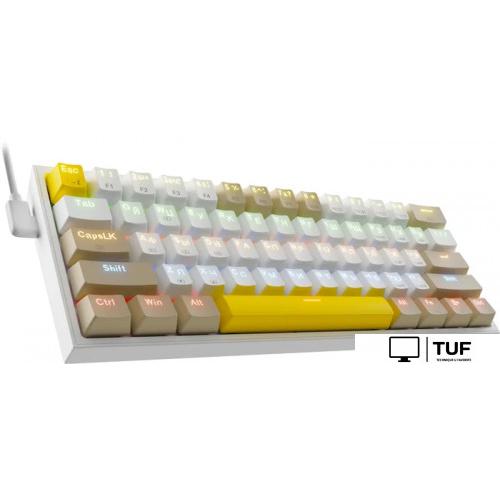 Клавиатура Redragon Fizz (белый/бежевый)