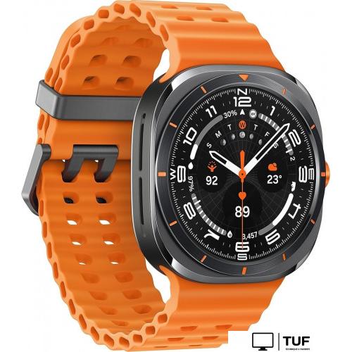 Умные часы Samsung Galaxy Watch Ultra 2025 47 мм LTE (черный титан)