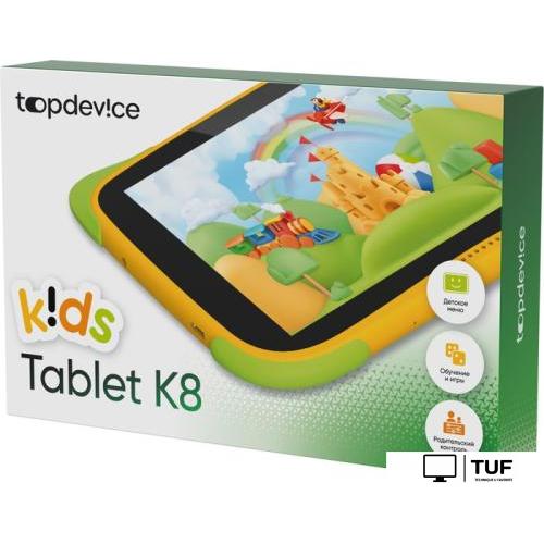 Планшет Topdevice Kids Tablet K8 2GB/32GB (оранжевый)
