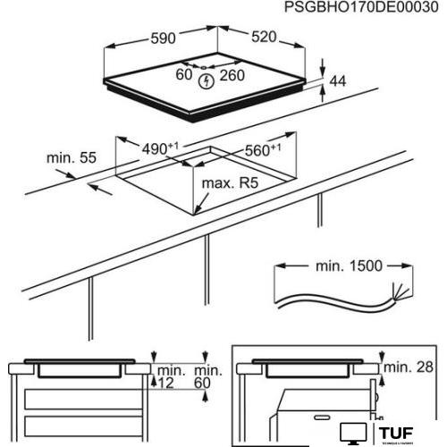 Варочная панель Electrolux LIV63431BK