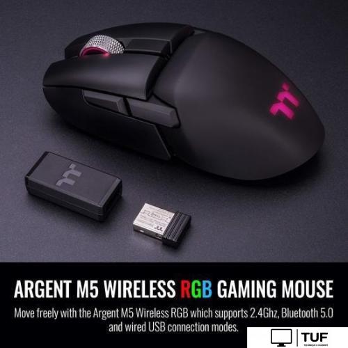 Игровая мышь Thermaltake Argent M5 Wireless RGB