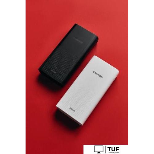 Внешний аккумулятор Canyon PB-2001 20000mAh (белый)