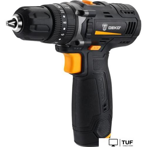 Ударная дрель-шуруповерт Deko GCD12DU3 SET4 063-4038 (с 2-мя АКБ, кейс, набор оснастки)