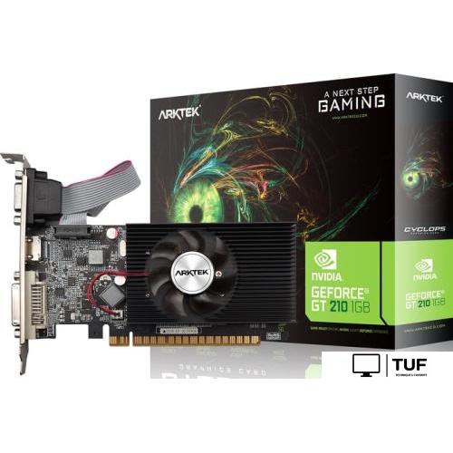 Видеокарта Arktek GeForce GT210 1GB DDR3 AKN210D3S1GL1