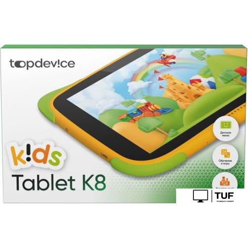 Планшет Topdevice Kids Tablet K8 2GB/32GB (оранжевый)