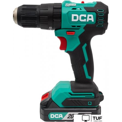 Ударная дрель-шуруповерт DCA ADJZ2050i Type DM (с 1-им АКБ, кейс)