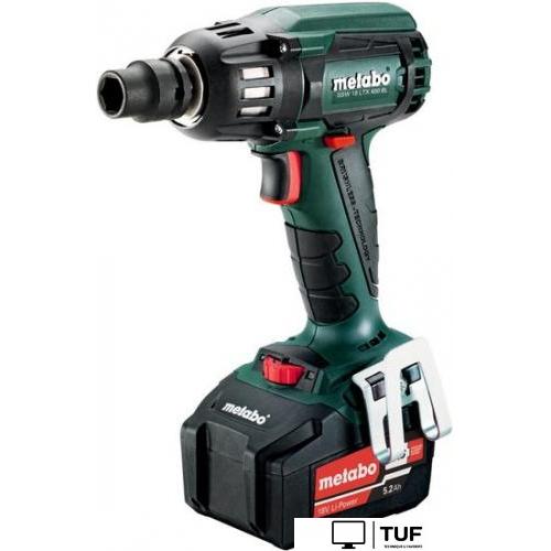 Гайковерт Metabo SSW 18 LTX 400 BL 602205650 (с 2-мя АКБ, кейс)