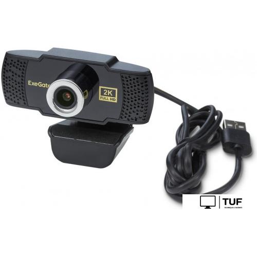 Веб-камера ExeGate BusinessPro C922 2K Tripod