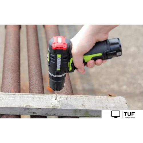 Ударная дрель-шуруповерт Worx Professional WU131X (с 2-мя АКБ, сумка)