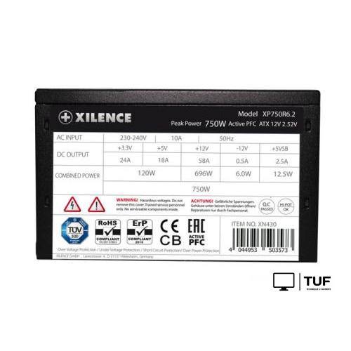 Блок питания Xilence Performance C+ XP750R6.2 750W