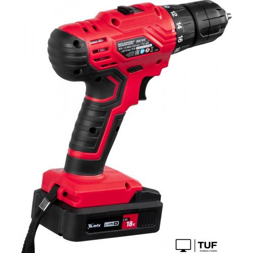 Дрель-шуруповерт MTX MCDL-18-02 (с 2-мя АКБ, кейс)