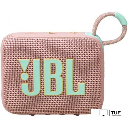 Беспроводная колонка JBL Go 4 (розовый)