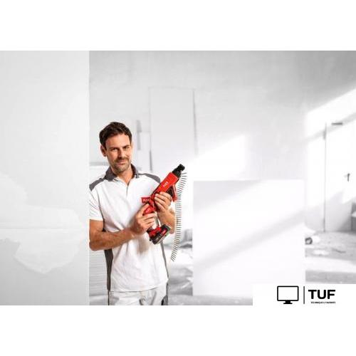 Шуруповерт для гипсокартона FLEX DW 45 18.0-EC M/2.5 Set 466824 (с 2-мя АКБ 2.5 Ач, кейс, насадка автоподачи)