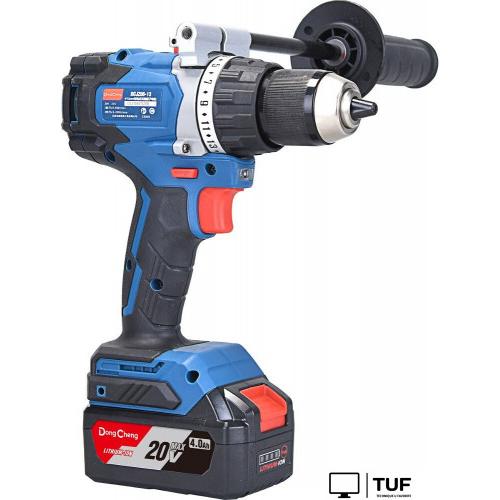 Дрель-шуруповерт DongCheng DCJZ06-13 Type FK (с 2-мя АКБ, кейс)