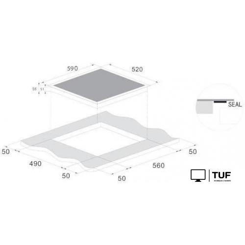 Варочная панель Zerowatt ZI6C42/E1