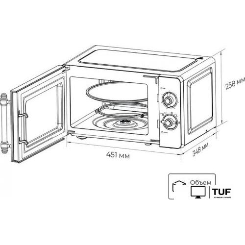 Микроволновая печь LEX FSMO M.02 BL
