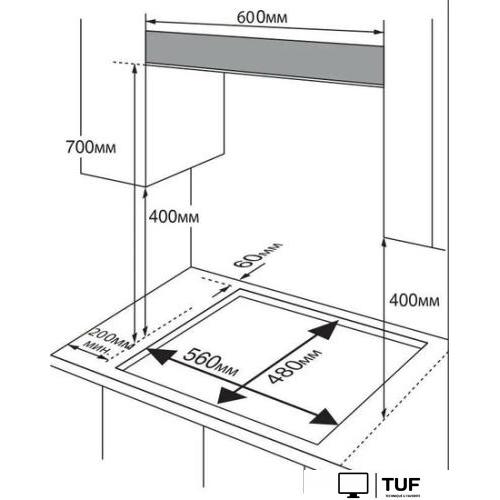 Варочная панель Avex HM 6044 RB