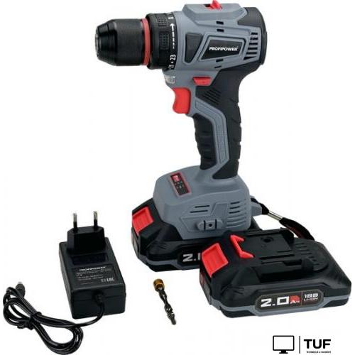 Дрель-шуруповерт Profipower MKBL-18B (с 2-мя АКБ, кейс)
