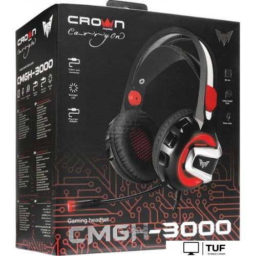 Наушники CrownMicro CMGH-3000