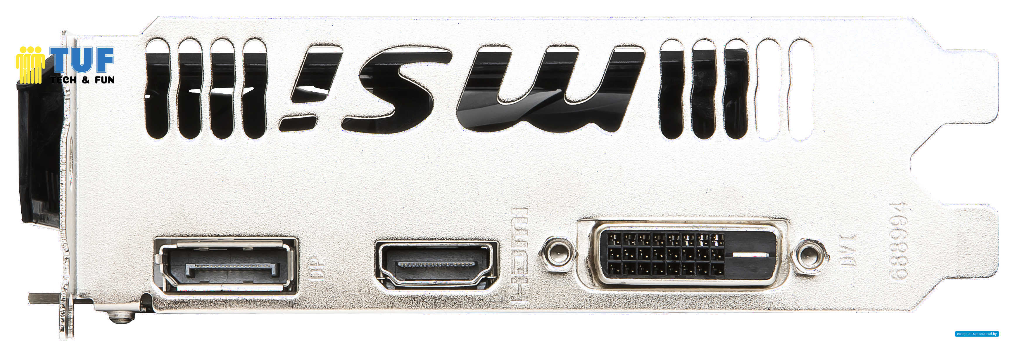 Видеокарта MSI GeForce GTX 1050 Ti Aero ITX OCV1 4GB GDDR5