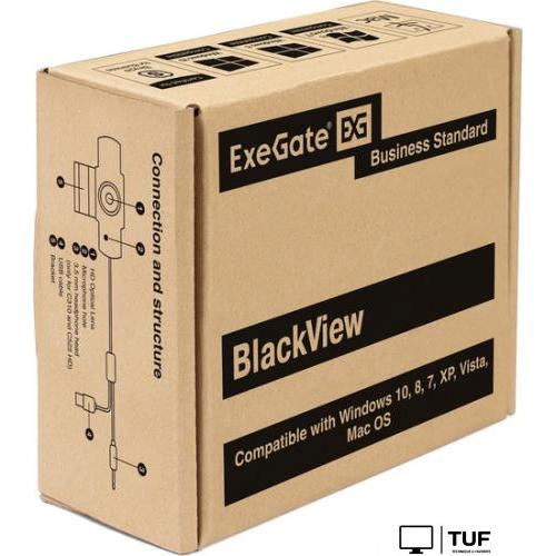 Веб-камера ExeGate BlackView C525 HD Tripod