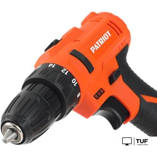 Дрель-шуруповерт Patriot BR 187UES (с 2-мя АКБ, кейс)