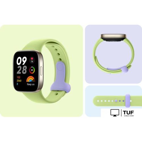 Умные часы Xiaomi Redmi Watch 3 (черный, международная версия)