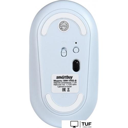 Мышь SmartBuy SBM-590D-B (голубой)