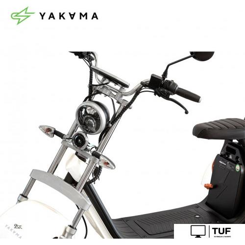 Электроскутер Yakama AP-H0003G (белый)