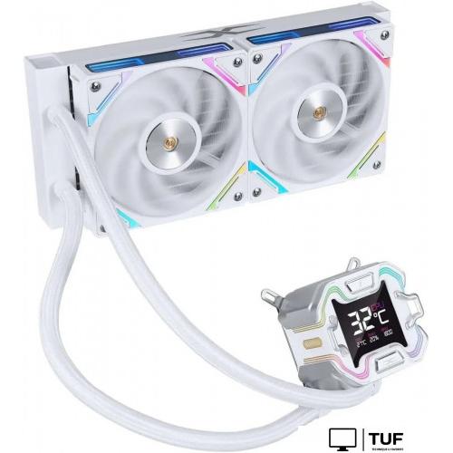 Система жидкостного охлаждения для процессора 1stPlayer X-240E (белый)