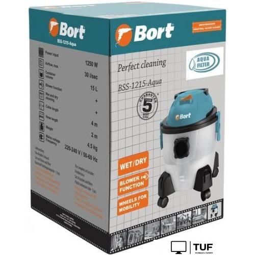Пылесос Bort BSS-1215-Aqua