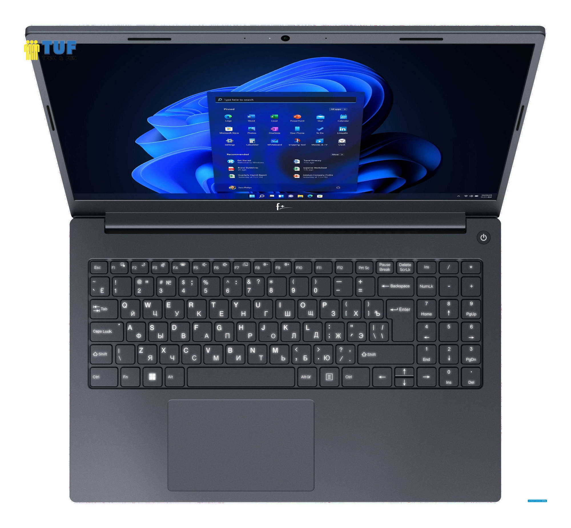 Ноутбук F+ Flaptop I FLTP-5i3-8512-W