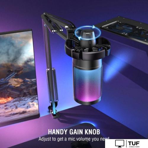 Проводной микрофон FIFINE A6T (черный)