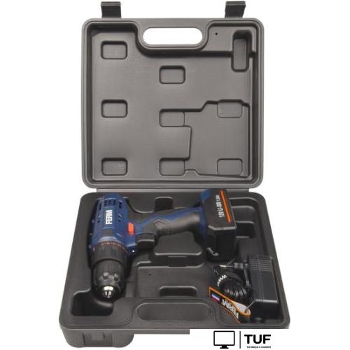 Дрель-шуруповерт Ferm CDM1119 (с 2-мя АКБ, кейс)